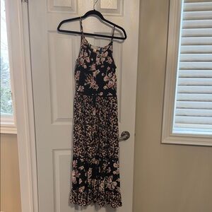 Band of Gypsies Black Floral Dress